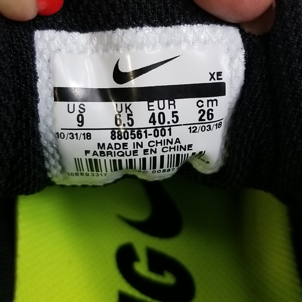 💥SOLD💥Nike Air Zoom Pegasus 34   Womens 9 Wide - Picture 7 of 8